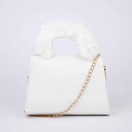 Baby bag on magnet, white color-1