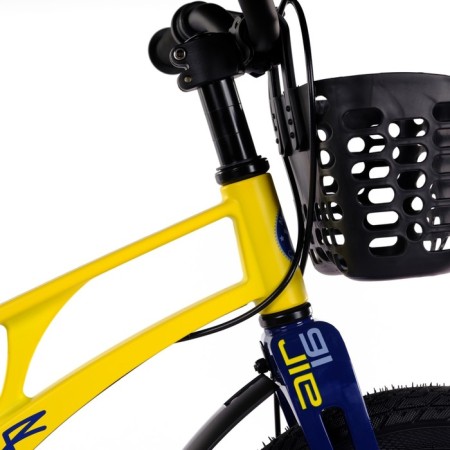 Bicycle 16 ’’ maxiscoo Air Pro, yellow matte color-4