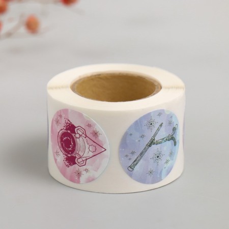 Stick Paper "Cosmos" d = 2.5 cm 252 pcs in roll-4