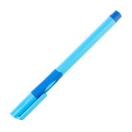 Ballic handle 0.7 mm, blue rod, blue case with a rubber holder, for right -handedness (price for 1 piece)
