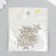 Decor for creativity Metal "Double Star" silver 2.3x2 cm