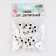 The eyes are wooden, set 40 pcs., Size 1 pc. - 1.6 × 1 cm