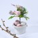 Easter decor »Pink eggs» 11 × 15 × 26 cm