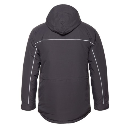 Male jacket, size 58, dark gray color-1