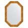 Mirror in the baguette frame, poisoned gold 59 mm, 50x70 cm