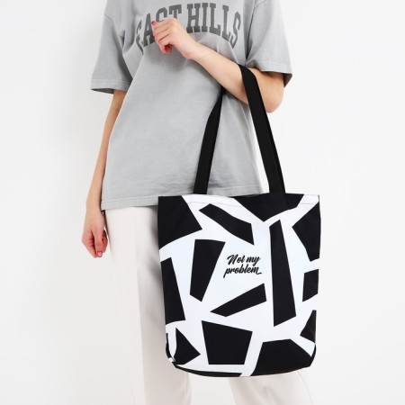 Bag Schoper is not my problem, 40x12x38, black color-8