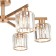 Ceiling lamp 6x60W E27, size 70x70x29.5 cm