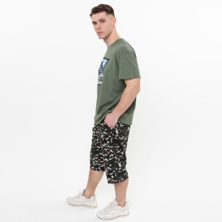 Male shorts, white/green camouflage, rr 54
