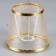 Obachr "Web" E14 gold 10x14x12.5cm