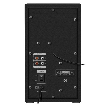 Computer speakers 2.1 Defender Eclipse, 2x10 W + 20 W, USB, SD, AUX, BT, Black-6