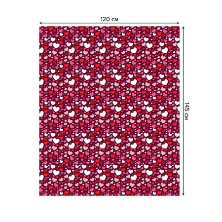 The tablecloth “Happiness”, rectangular, oxford, size 120x145 cm-1