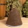 Set for a bathhouse 3 objects (rug, hat, mitten) with a colored tubler mix