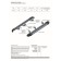 Thresholds for the car "Silver" Rival for Honda Pilot III 2016-2019, 180 cm, 2 pcs., Aluminum, F180al.2105.1