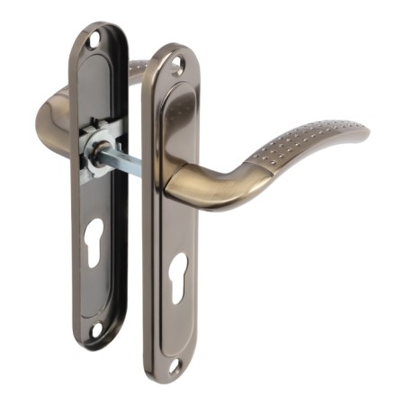 Lockland 003 strap handles, m/o 55 mm, bronze color-1