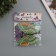 Magnet Plastic "Butterfly with graphic patterns" set of 12 pcs 6; 8; 10; 12 cm