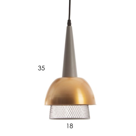 Lakki lamp 1x40W E27Sero /gold 18x18x35 (135) cm-5