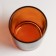Bank for candles glass "Made with love" 220 ml brown, transparent 7x7x8.4 cm