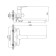 ACCOONA A7165 bath mixer, single -leaf, pour 300 mm, chrome