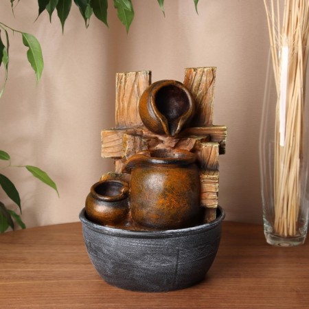 The fountain "Alaz" barrels, 28x16 cm (with backlight, without ball)