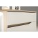 Tumbling bedside Musson 16.03, 560x394x420, white shagrin/oak endgrain