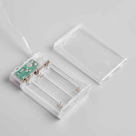 Garland "thread" 5 m dew, ip20, green thread, 50 LED, glow of multi, 2 modes, AAH3-3