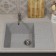 Kitchen carrier made of stone Uperwood Econ UPD-506, 003, rectangular, color 003 gray matte