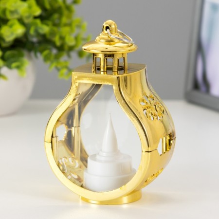 Nightmare "frozen candle" 3xlr1130 gold 5x7.5x12 cm Risalux