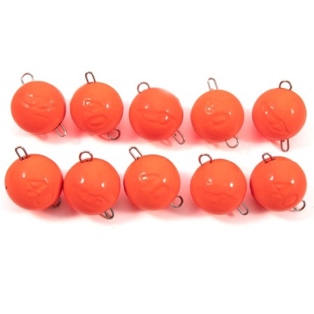 Cargo Cheburashka painted collapsible Yaman 10 pcs., 40 g, orange-3