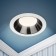 Lamp built -in era LED, IP20, 18W, 145x45 mm, 3000k, 900lm, white color, black