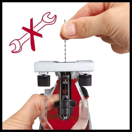 Bear lifting Einhell PXC TE-JS 18, 18 V, 2400 rpm, stroke 25.4 mm, without battery/ZU-2