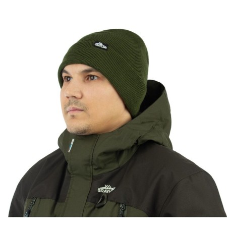Knitted hat Grayling Selenga, khaki-1