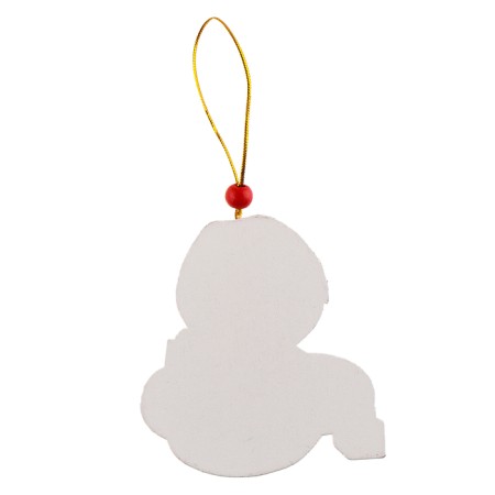 New Year's Wooden Suspension "Snake with Gifts"-4