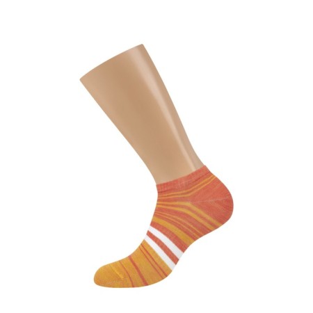 Women's socks shortened Minimi Fresh, size 39-41, color Giallo Multicolor-1
