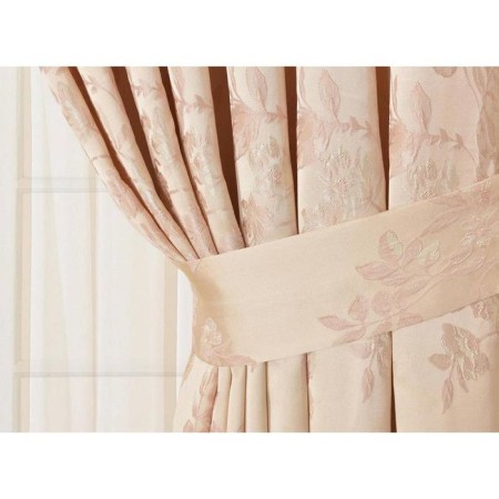 Curtains "Castoria", size 260x300 cm - 2 pcs, pink color-1