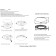 Ceiling Crystal Lux, Luna 2250/103, LED, 1x54 W, 13.2x58x58 cm, white color
