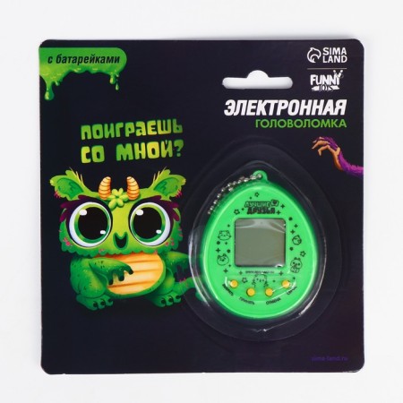 Electronic game "Play with me?", 168 characters, on a blister-17