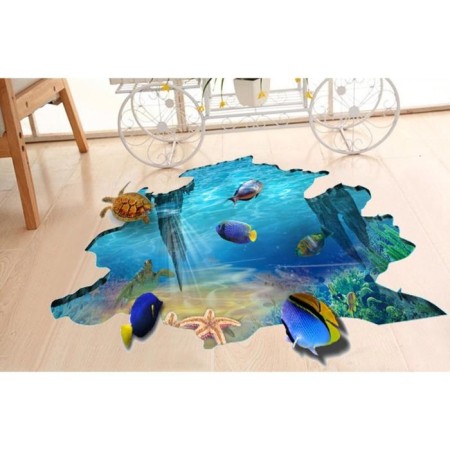 Sticker 3D Interior Sea 90*60cm-4