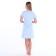 Homemade dress, blue color, size 50 (xl)