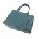 Women's bag (B2683-05140) Artificial leather + suede, gray, 1x210x31 cm