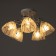 Avtal chandelier 5he27 40W Belo-chromium 58x58x27 cm Bayerlux