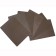 Lino napkin, size 30 x 43 cm, chocolate color