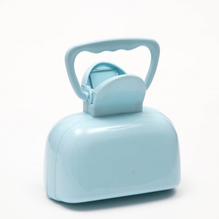 A scoop for cleaning dogs with packet pocket pockets, 15.5 cm x 9.5 cm x 13 cm, blue-1