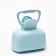 A scoop for cleaning dogs with packet pocket pockets, 15.5 cm x 9.5 cm x 13 cm, blue