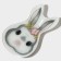 Glass Serving shares "Flower Rabbit", 21 × 13.5 × 1.8 cm