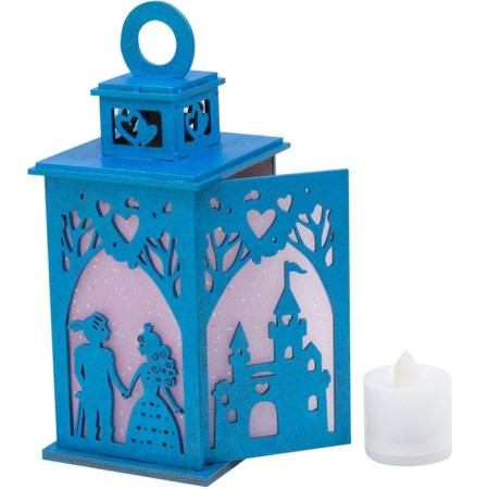 Lamp "History of the Knight", a set for creativity, 23 × 21 × 5 cm-1