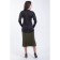 Female skirt, size 44, green color