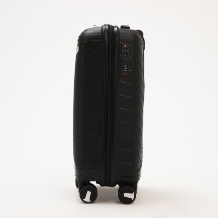 Small suitcase 20 ", lightning department, code castle, 4 wheels, black color-2