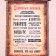 Souvenir Scroll "New Family Rules"