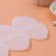 Form for the candies "Love", silicone, 16 × 10 × 0.7 cm, 6 cells, white color