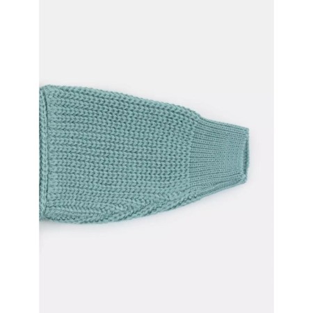 Sweater Children's Knitted Rant KnitWear, height 80 cm, mint color-2